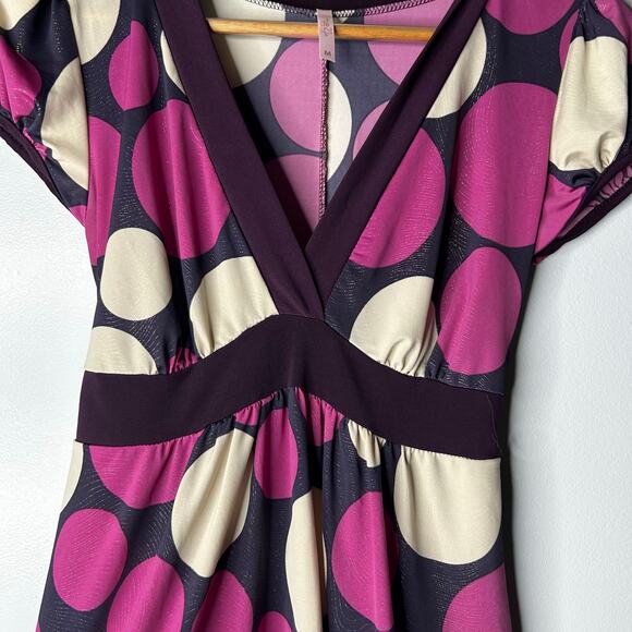 Vintage Rue 21 Y2K Babydoll Fairy Grunge Top Size M Burgundy 90S Preppy - Picture 8 of 12